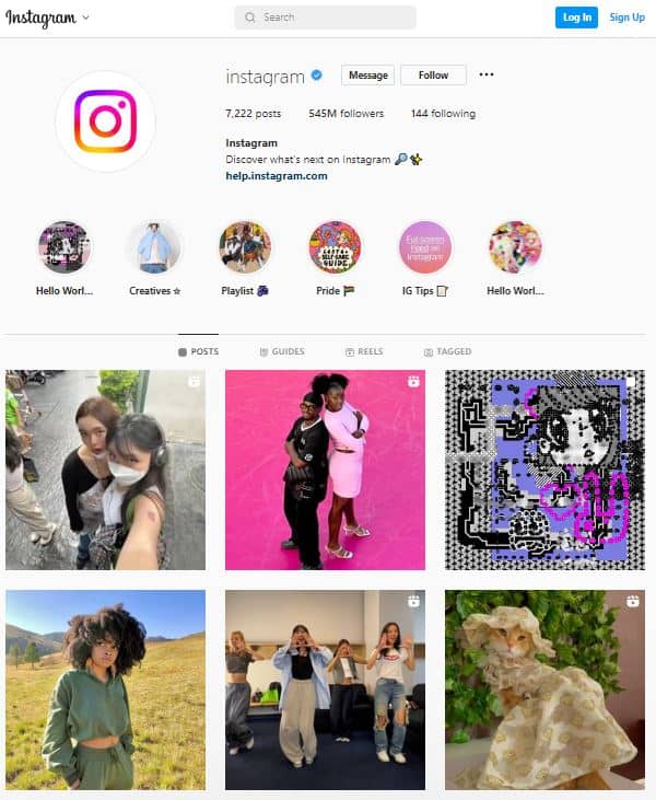 Instagram Layout - Social Media Marketing Apps for Small Businesses