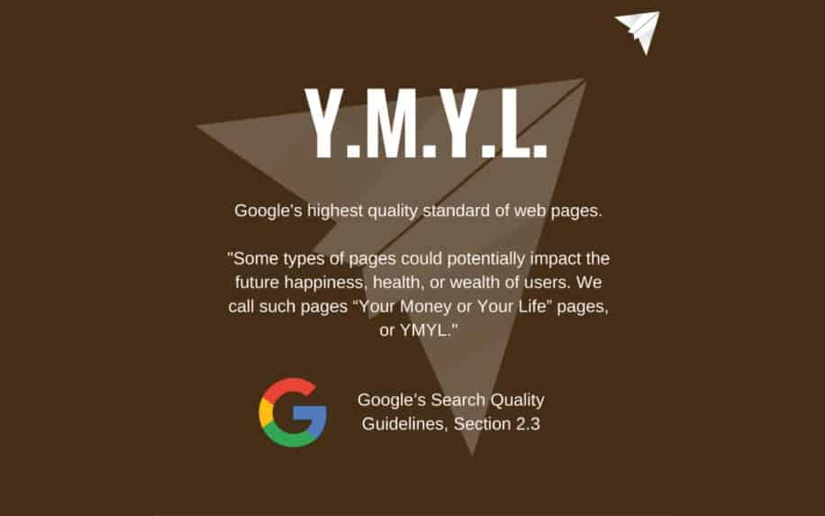 YMYL infographic
