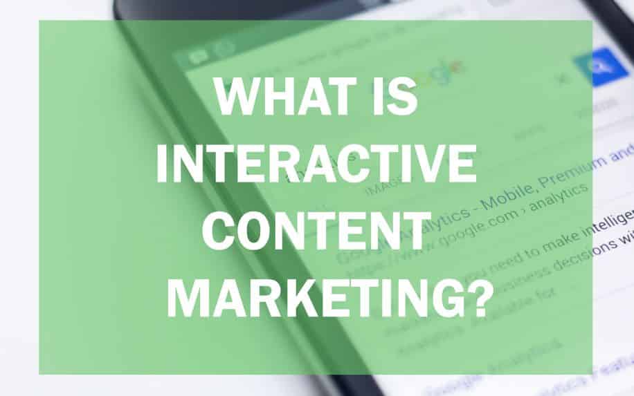 what is interactive content marketing